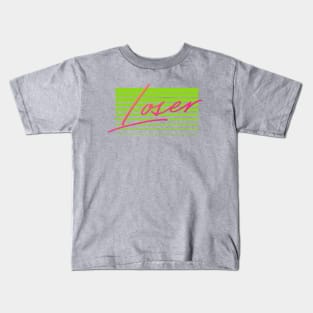 Loser - 90s Style REtro DesiGn Kids T-Shirt